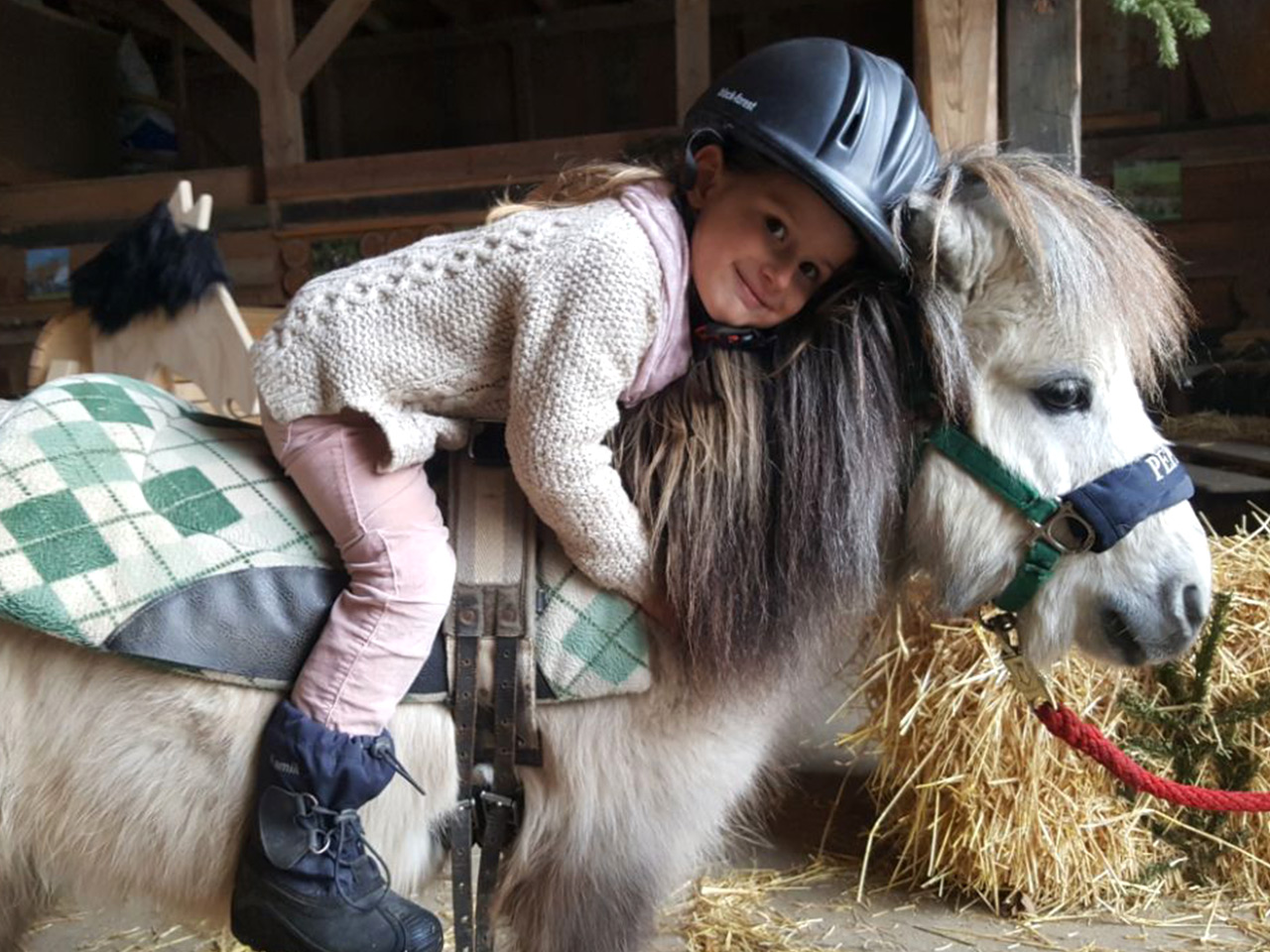 Maxi und Pony "Pepper"